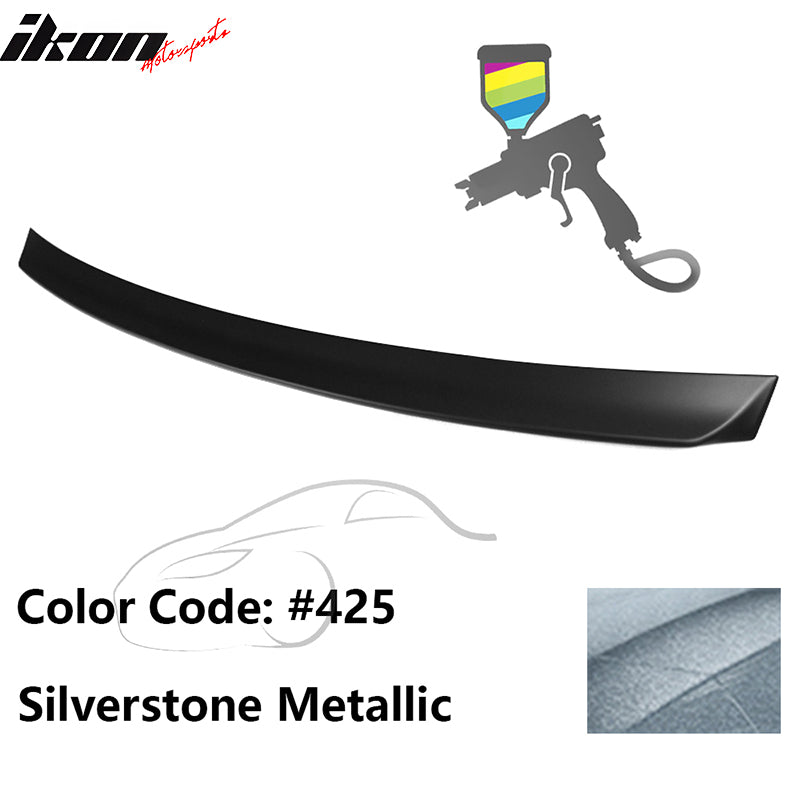 1999-2005 BMW E46 3-Series Rear Spoiler #425 Silverstone Metallic ABS