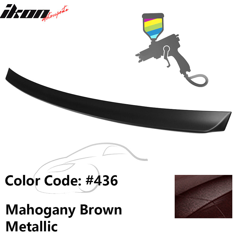 1999-2005 BMW E46 3-Series AC Rear Spoiler #436 Mahogany Brown ABS