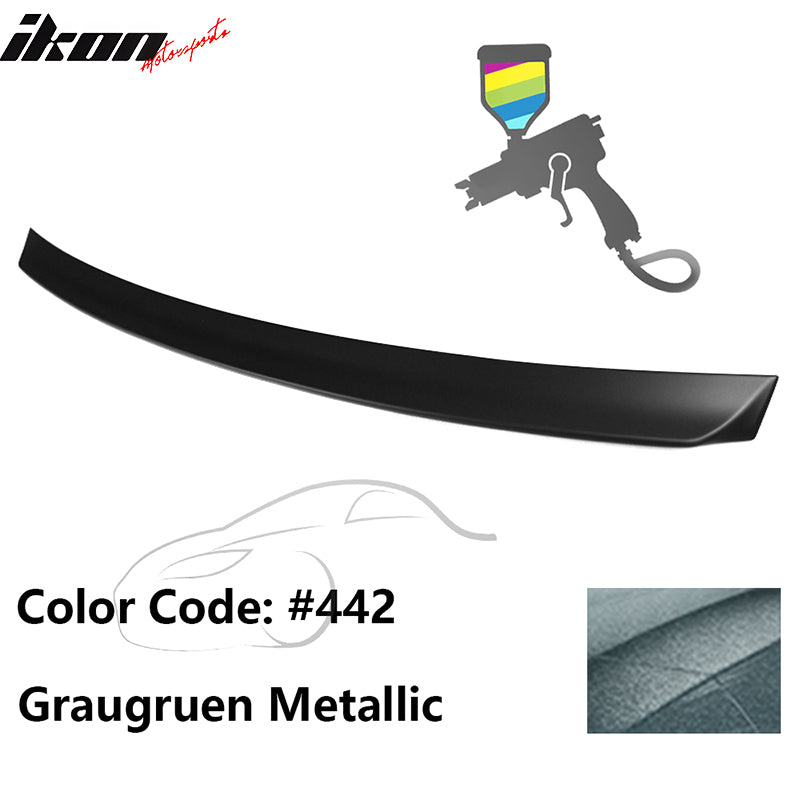 1999-2005 BMW E46 3-Series AC Rear Spoiler #442 Graugruen Metallic ABS