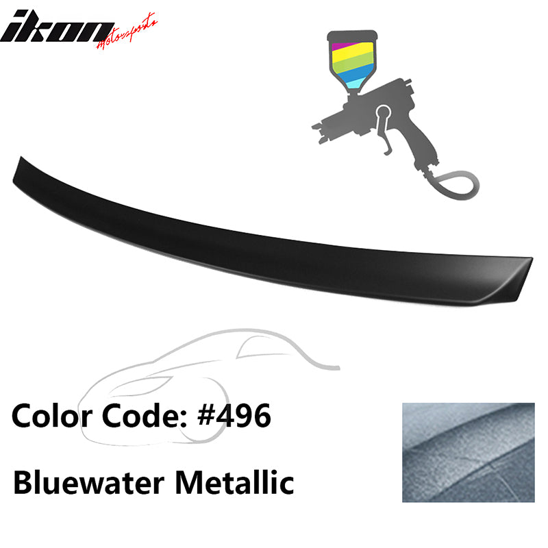 1999-2005 BMW E46 3-Series AC Rear Spoiler #496 Bluewater Metallic ABS