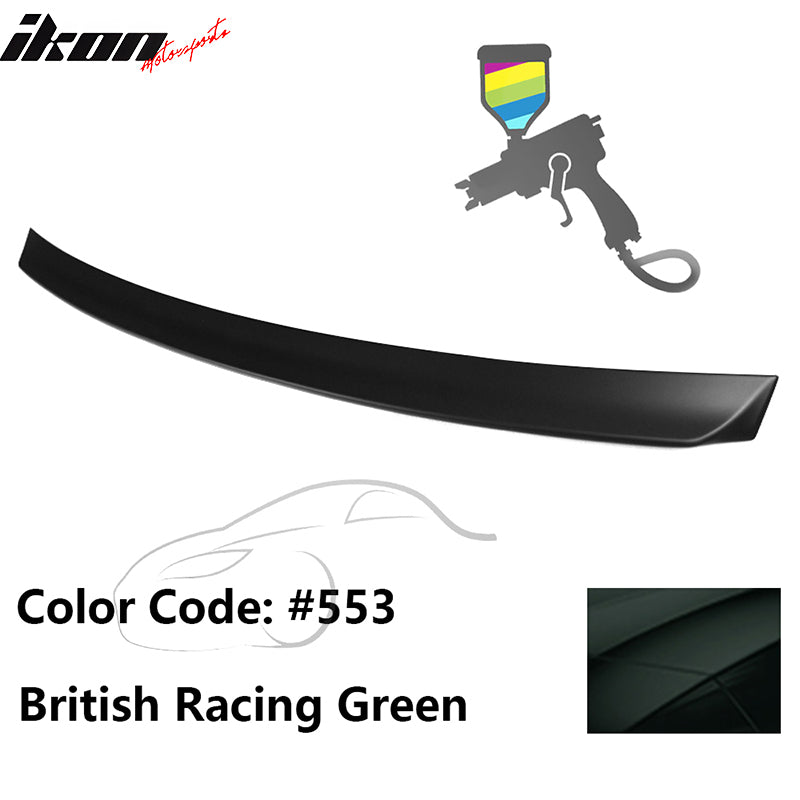 1999-2005 BMW E46 3-Series Rear Spoiler #553 British Racing Green ABS