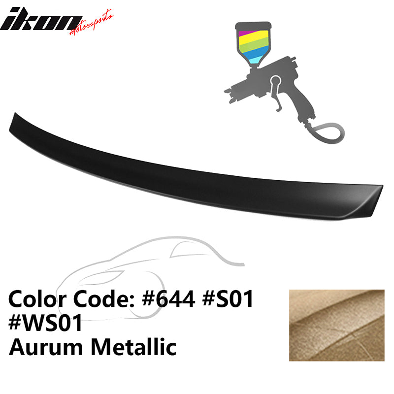 1999-2005 BMW E46 3-Series AC Rear Spoiler #644 Aurum Metallic ABS