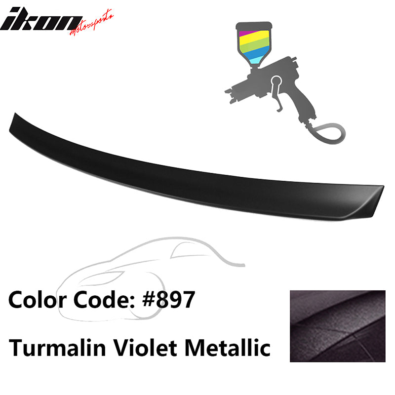 1999-2005 BMW E46 3-Series AC Rear Spoiler #897 Turmalin Violet ABS