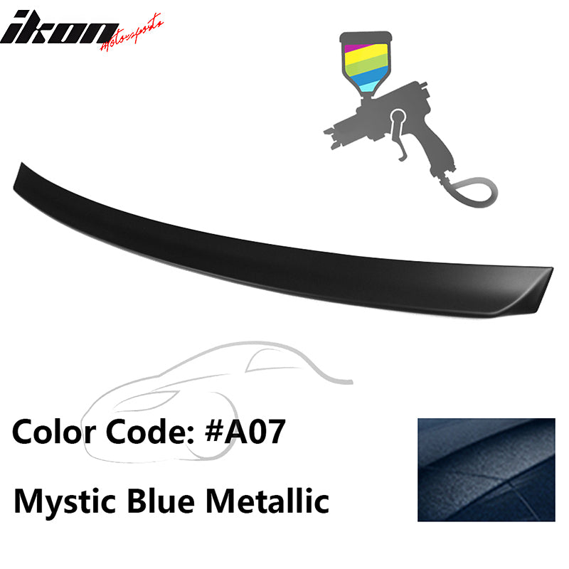 1999-2005 BMW E46 3-Series Rear Spoiler #A07 Mystic Blue Metallic ABS