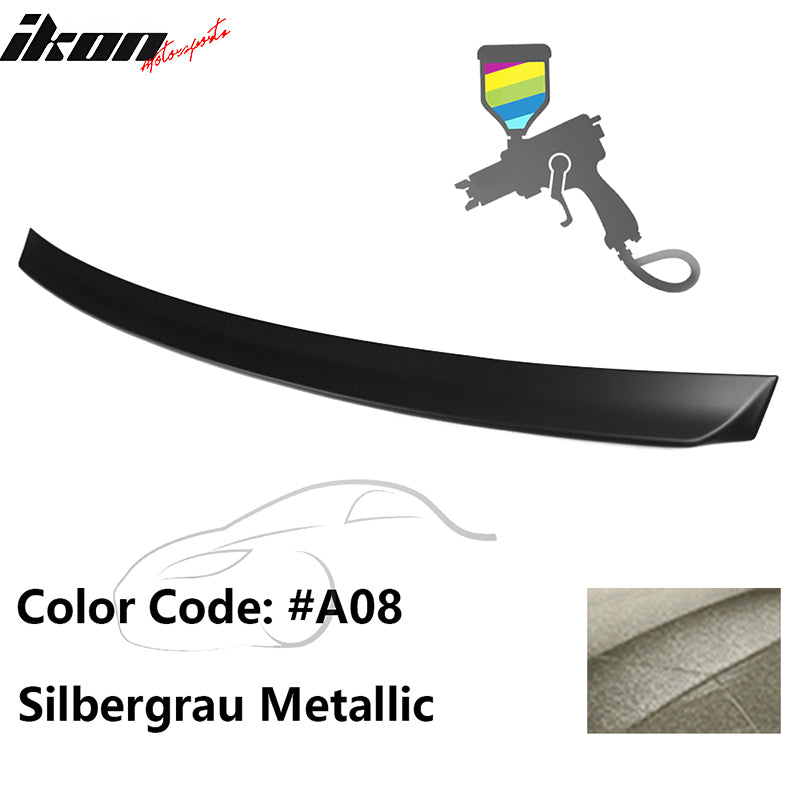 1999-2005 BMW E46 3-Series Rear Spoiler #A08 Silbergrau Metallic ABS