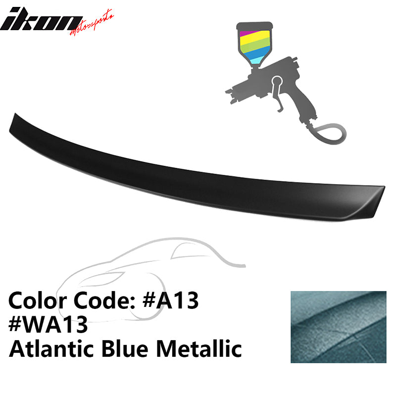 1999-2005 BMW E46 3-Series AC Rear Spoiler #A13 Atlantic Blue ABS