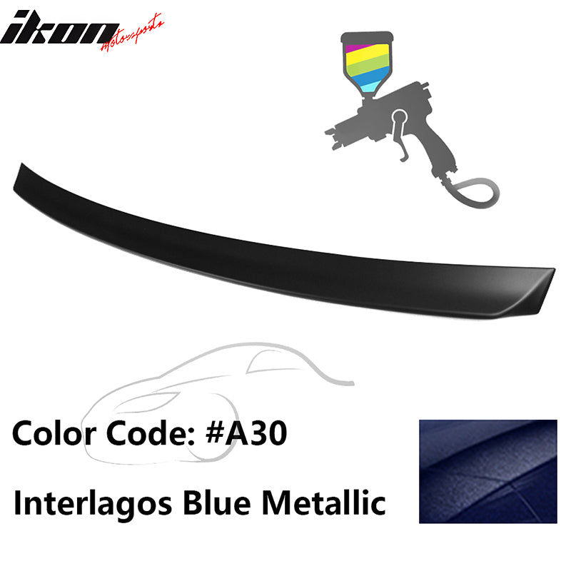 1999-2005 BMW E46 3-Series AC Rear Spoiler #A30 Interlagos Blue ABS