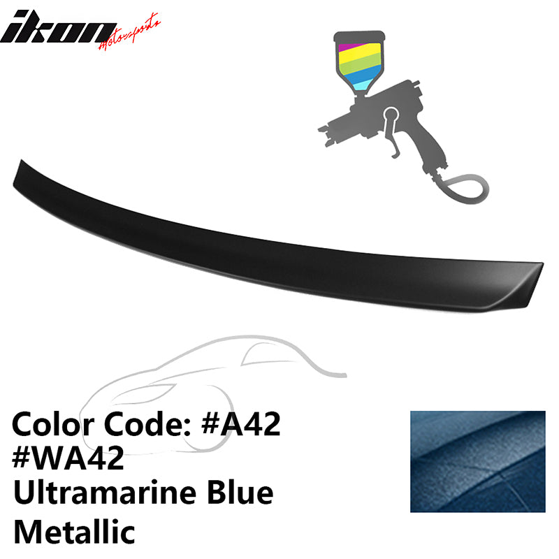 1999-2005 BMW E46 3-Series AC Rear Spoiler #A42 Ultramarine Blue ABS