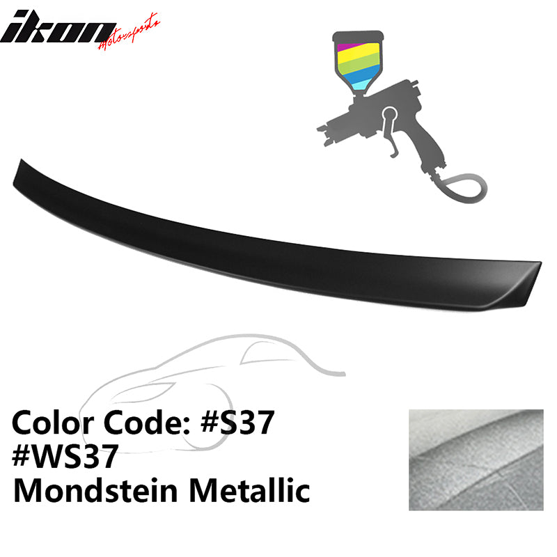 1999-2005 BMW E46 3-Series AC Rear Spoiler #S37 Mondstein Metallic ABS