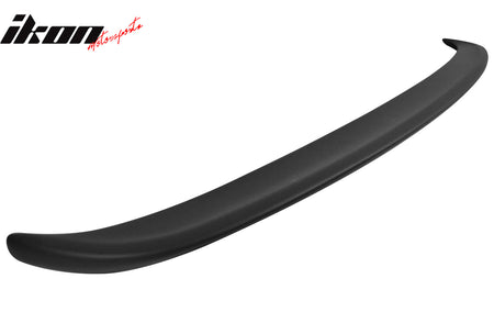 Fits 04-10 BMW E60 5 Series AC Style Matte Black Rear Trunk Spoiler Wing Lip ABS