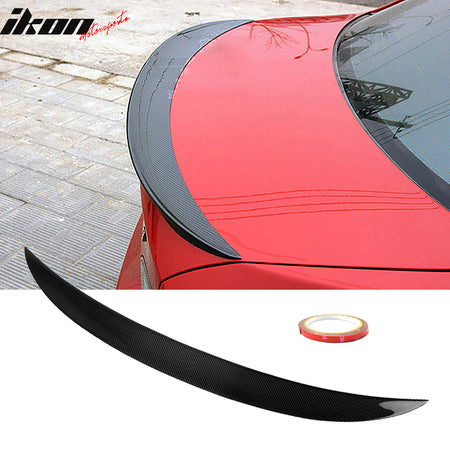 Fits 07-13 BMW 3-Series E92 P Style Trunk Spoiler Lip Wing - CF