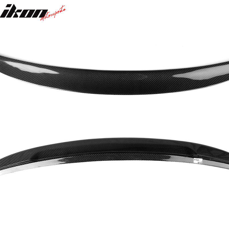 For 07-13 BMW E92 3-Series M3 Performance Style Matte Carbon Fiber Trunk Spoiler