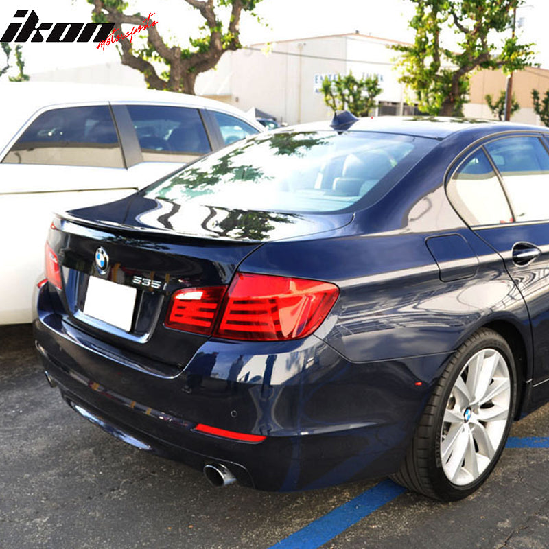 Fits 11-17 BMW F10 528 535 5-Series Rear Trunk Spoiler Wing PU