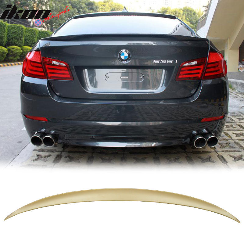 2011-17 BMW F10 5 Series Sedan P Style Unpainted Rear Spoiler Wing ABS