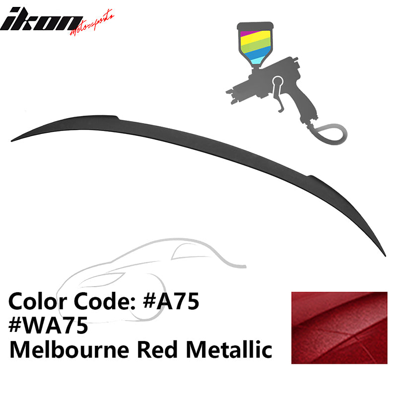 2012-2019 BMW F13 M6 Coupe V Style Rear Spoiler #A75 Melbourne Red ABS