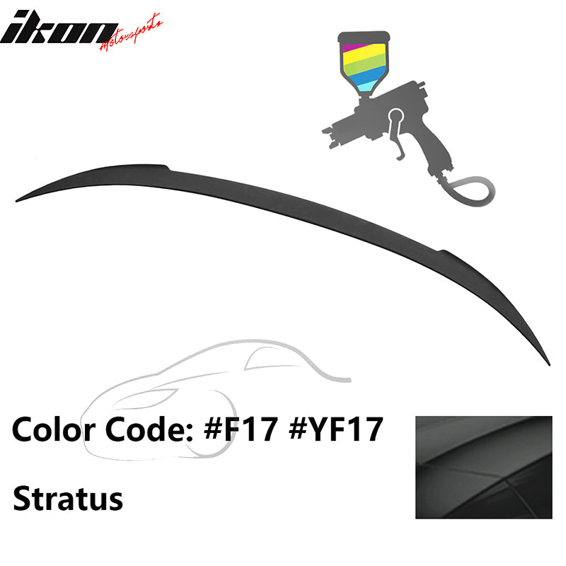 2012-2019 BMW F13 M6 Coupe V Style Trunk Spoiler #F17 Stratus ABS