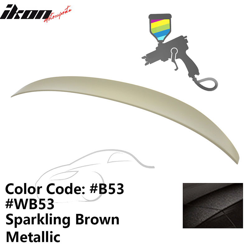 2014-2020 BMW F32 4 Series P Style Spoiler Wing ABS Painted #B53 Brown