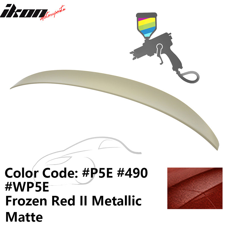 2014-2020 BMW F32 4 Series P Style Spoiler Wing ABS Painted #P5E Red