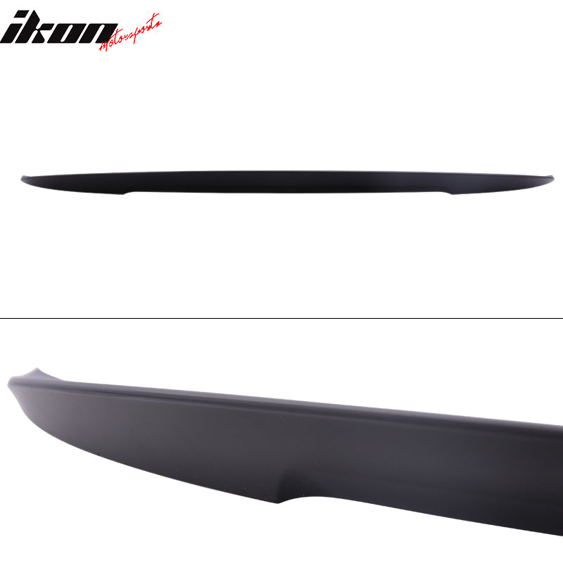 Fits 14-20 BMW F32 4-Series Coupe Performance Style Matte Black Trunk Spoiler