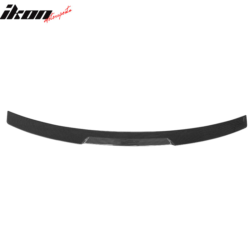 Fits 20-22 BMW G12 7-Series 740i 750Li Rear Trunk Spoiler Carbon Fiber Print ABS