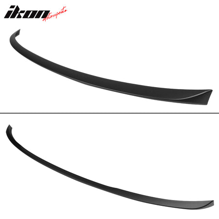 Fits 21-25 BMW G80 M3 MP Style Rear Trunk Lid Spoiler Wing Lip Matte Black ABS