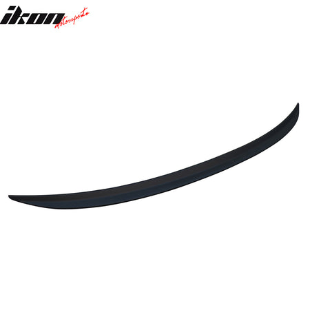 IKON MOTORSPORTS, Trunk Spoiler Compatible with 2019-2025 BMW G20 3-Series & 2021-2025 BMW G80 M3, M-Performance Style Painted #C57 ABS Plastic Rear Trunk Lid Spoiler Wing Lip