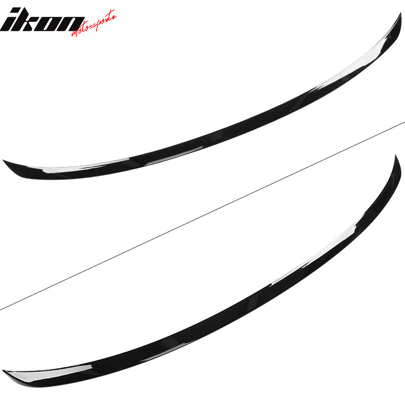 Fits 19-25 BMW G20 3 Series G80 M3 MP Style Rear Trunk Spoiler Wing Gloss Black