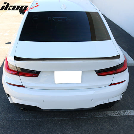 Fits 19-25 BMW G20 G80 M3 M Performance Style Painted #475 Black Trunk Spoiler