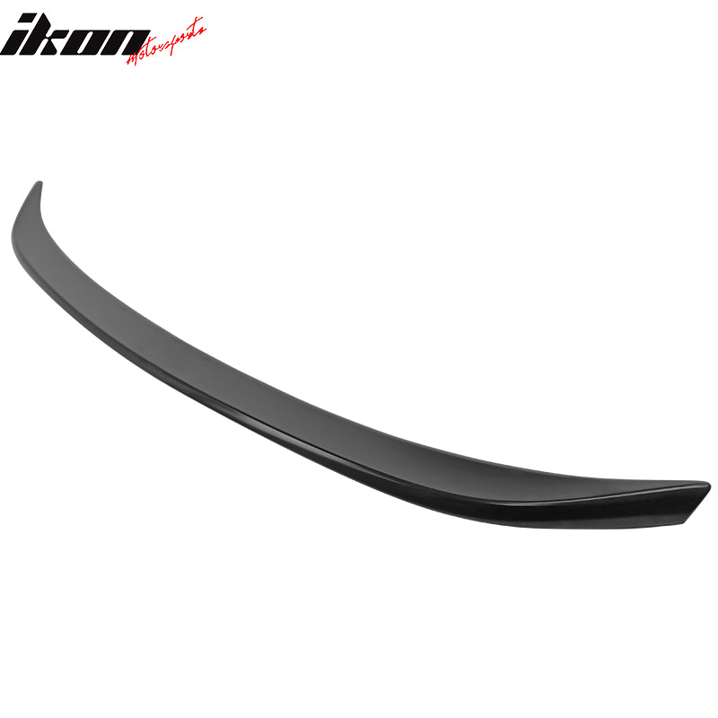 IKON MOTORSPORTS, Trunk Spoiler Compatible With 2019-2023 BMW G20 Sedan 4-Door & G80 M3, ABS Plastic M Performance Style Rear Spoiler Wing, 2020 2021