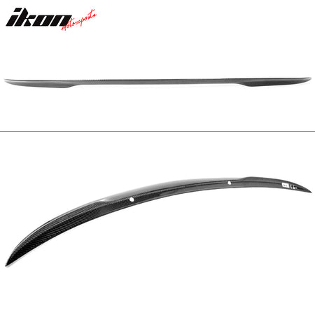 Fits 21-25 BMW G80 M3 Performance Style Rear Trunk Spoiler Wing Carbon Fiber CF