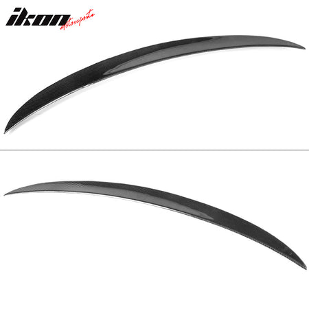 Fits 21-25 BMW G80 M3 Performance Style Rear Trunk Spoiler Wing Carbon Fiber CF