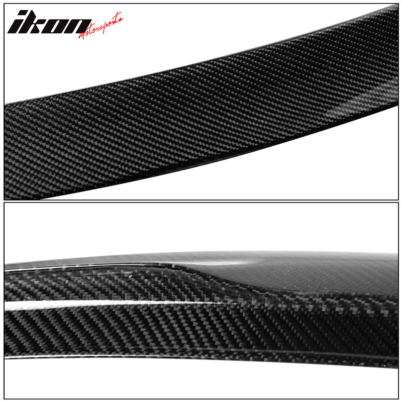 Fits 21-25 BMW G80 M3 Performance Style Rear Trunk Spoiler Wing Carbon Fiber CF