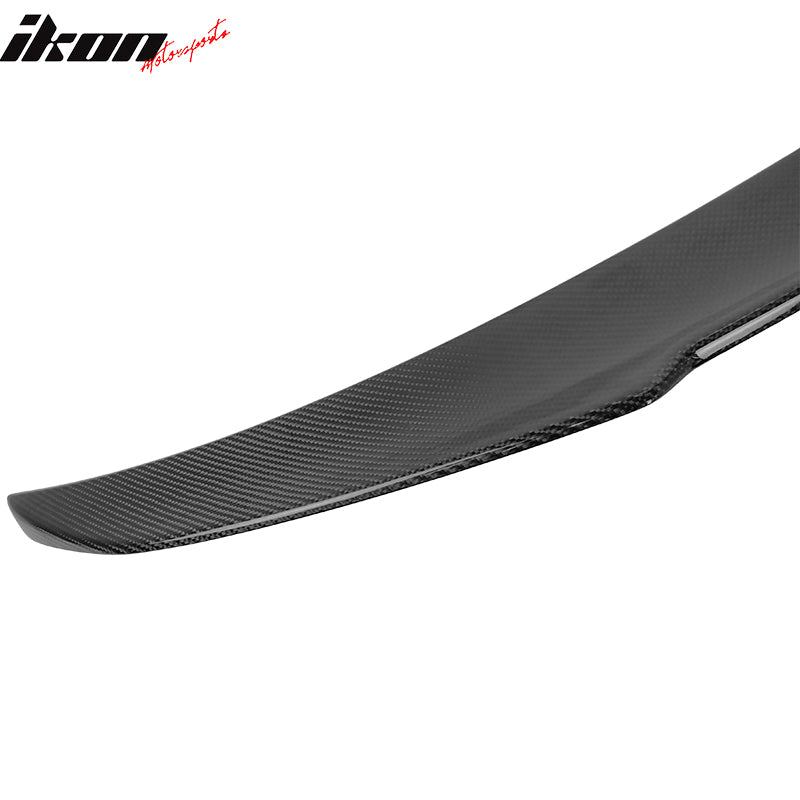 Fits 19-25 BMW G20 3-Series G80 M3 V Style Trunk Spoiler Carbon Fiber Rear Wing