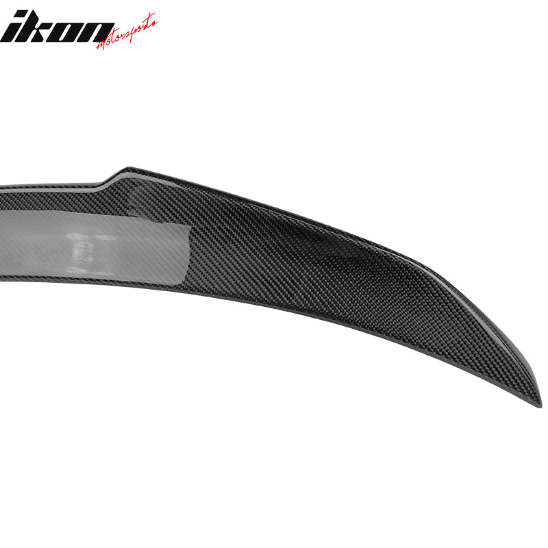 Fits 19-25 BMW G20 3-Series G80 M3 V Style Trunk Spoiler Carbon Fiber Rear Wing