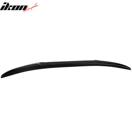 Fits 17-23 BMW G30 5-Series 4DR M4 Style Trunk Spoiler Carbon Fiber Rear Wing