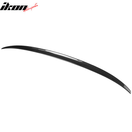 Fits 17-23 BMW G30 5-Series 4DR M5 Style Trunk Spoiler Carbon Fiber Rear Wing