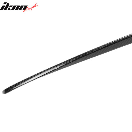 Fits 17-23 BMW G30 5-Series 4DR M5 Style Trunk Spoiler Carbon Fiber Rear Wing