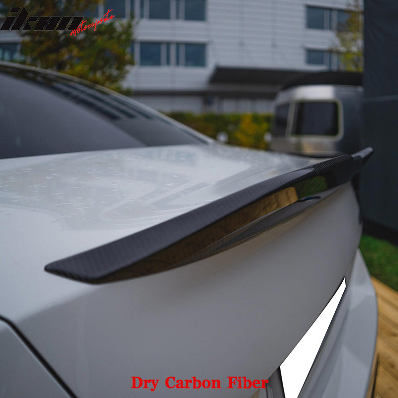 Fits 22-25 BMW G42 G87 2 Series 2DR M Performance Trunk Spoiler Dry Carbon Fiber