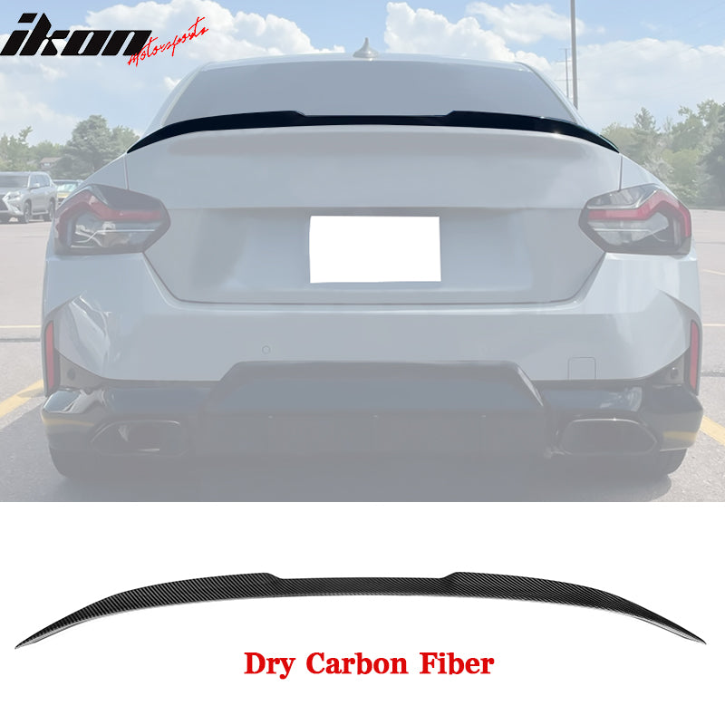 2022-25 BMW G42 G87 2 Series 2DR VS Rear Spoiler Wing Dry Carbon Fiber