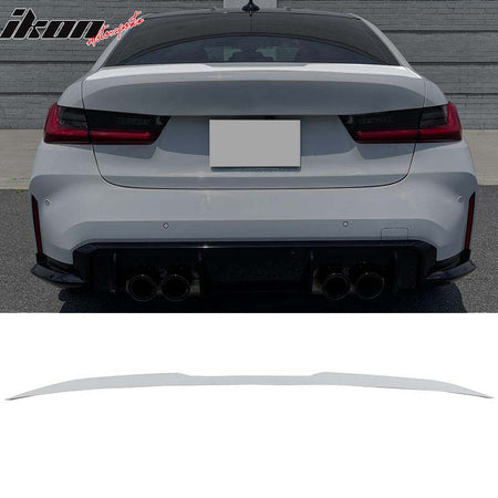 Fits 19-23 BMW G20 3-Series G80 M3 Style Rear Trunk Spoiler ABS