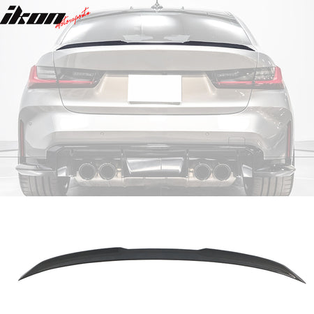 Fits 19-23 BMW G20 3-Series G80 M3 Style Rear Trunk Spoiler ABS