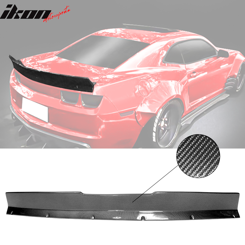 2010-2013 Chevrolet Camaro IKON Rear Spoiler CF Print