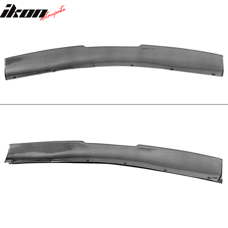 Fits 10-13 Chevrolet Camaro IKON Style Trunk Spoiler - Carbon Fiber Print