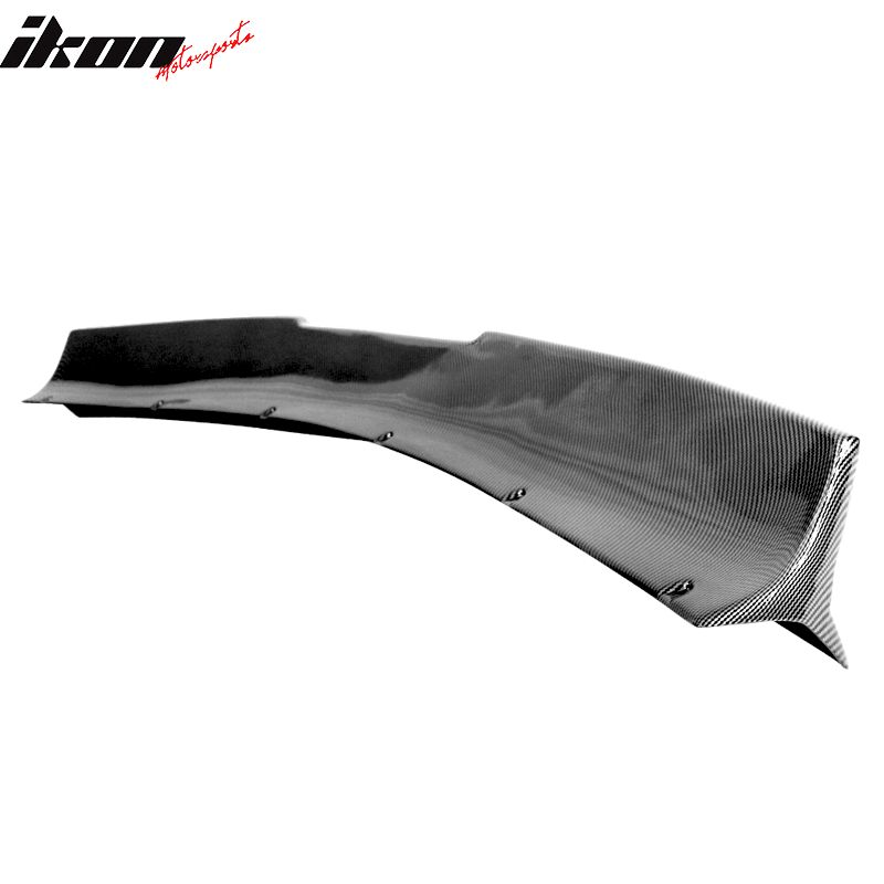 Fits 10-13 Chevrolet Camaro IKON Style Trunk Spoiler - Carbon Fiber Print