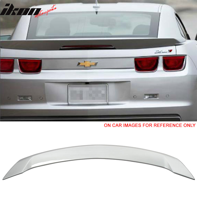 Fits Camaro ZL1 Style Trunk Spoiler Unpainted LED 3Rd Brake Light Lamp