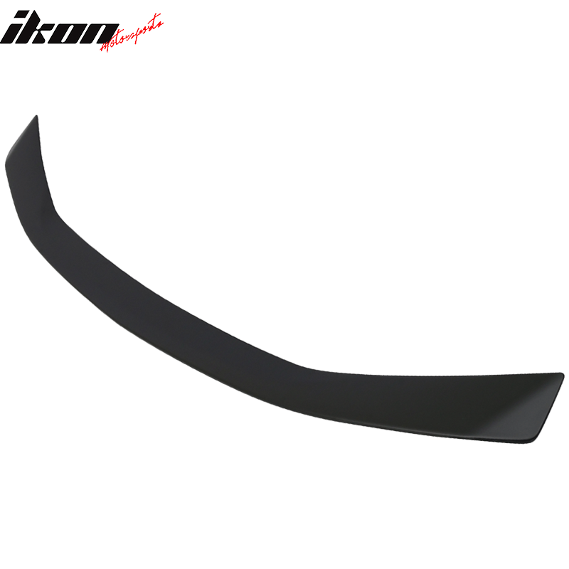 IKON MOTORSPORTS, Trunk Spoiler Compatible With 2016-2023 Chevrolet Camaro, Rear Trunk Duck Lid Spoiler Wing Lip RS Style ABS