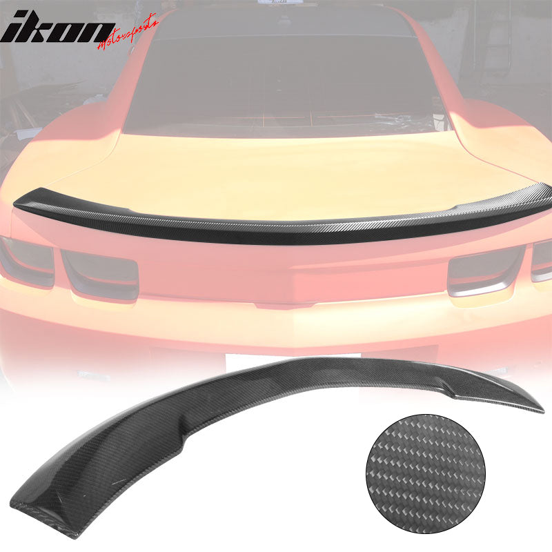 2010-13 Chevy Camaro OE Unpainted Rear Spoiler Wing Real Carbon Fiber