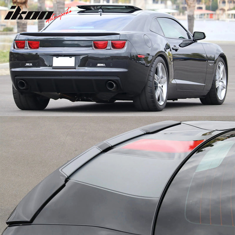 Fits 10-13 Chevrolet Camaro OE Style Trunk Spoiler Rear Wing Matte Black ABS