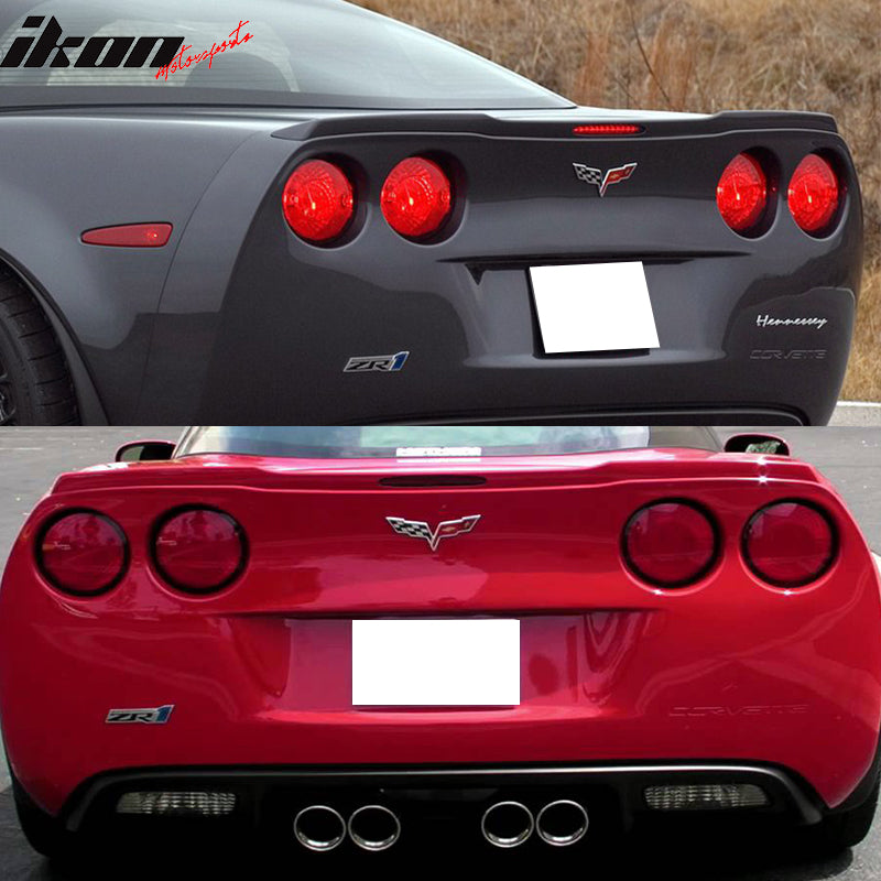 Fits 05-13 Chevy Corvette C6 ZR1 OE Factory Flushmount Trunk Spoiler FRP