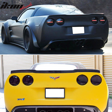 Fits 05-13 Chevy Corvette C6 ZR1 OE Factory Flushmount Trunk Spoiler FRP